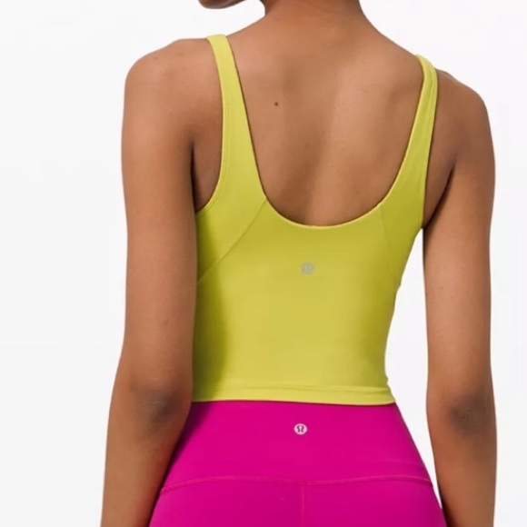 Lululemon Align Tank - yellow pear size 8 - Picture 4 of 4
